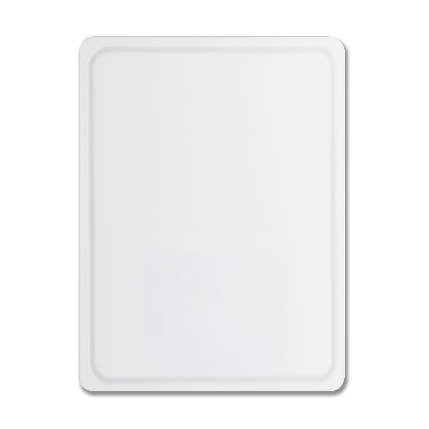 Dexas NSF Polysafe Pastry/Cutting Board with Well, 15 by 20 inches, White