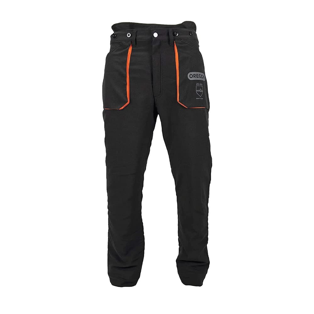 Oregon Yukon Chainsaw Trousers, Type A, Professional Class 1 Chainsaw PPE Clothing, Adjustable with Premium 20m/s EN ISO 11393-2 Cutting Protection for Men & Women