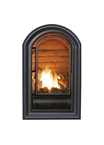 Hearth Sense A-Series Vent-Free Fireplace Insert in Black Finish (Propane Gas)