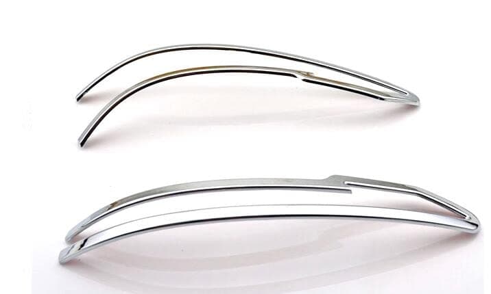 2pcs Chrome Car Rearview Side Mirror Cover Trim Strip Emblems fit For Nissan X-Trail 2014-2022