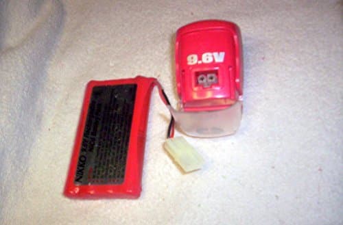 9.6V NIKKO BATTERY PACK AND CHARGER.