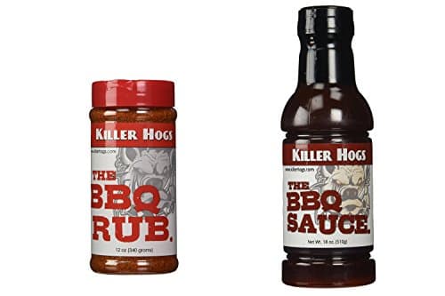 Killer Hogs Combo - BBQ Rub (12 oz) and BBQ Sauce (18 fl oz)