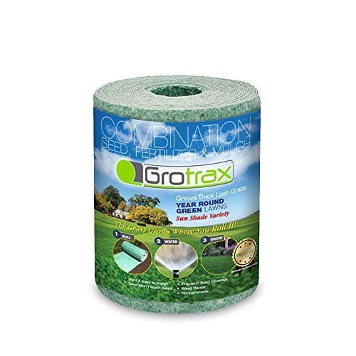 Grotrax Patch N Repair Green Lawn Green Grass Seed Mixture Mat Roll