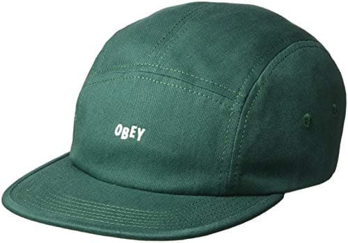 Obey Men's Jumble Bar Ii 5 Panel Camp Hat