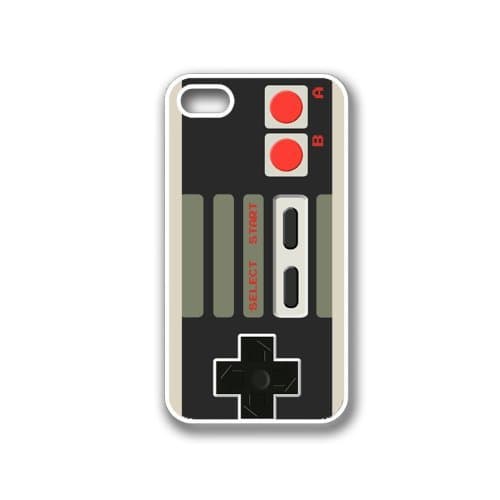 Retro NES Controller iPhone 4 Case White - Fits iPhone 4 and...