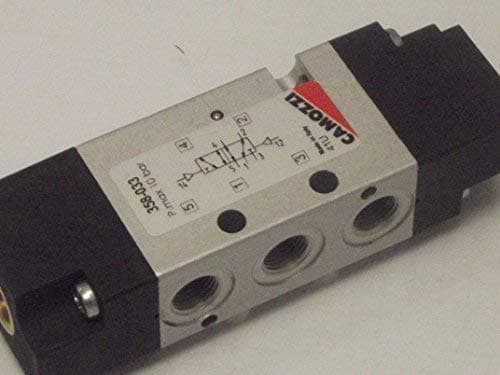 Camozzi 358-033, 5/2,1/8 Bsp Pilot- Pilot Operation [Energy Class A+]