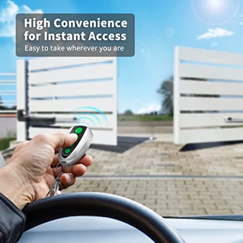 TOPENS M12 Remote Control Transmitter Key Chain Keyfob 2 pcs Pack