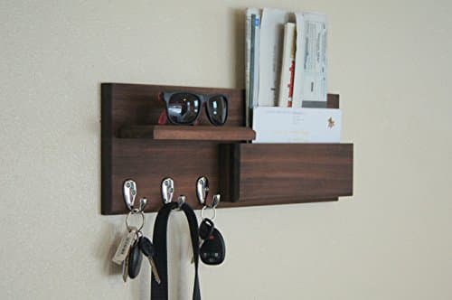 Key Rack with Mail Storage Small Space Solution