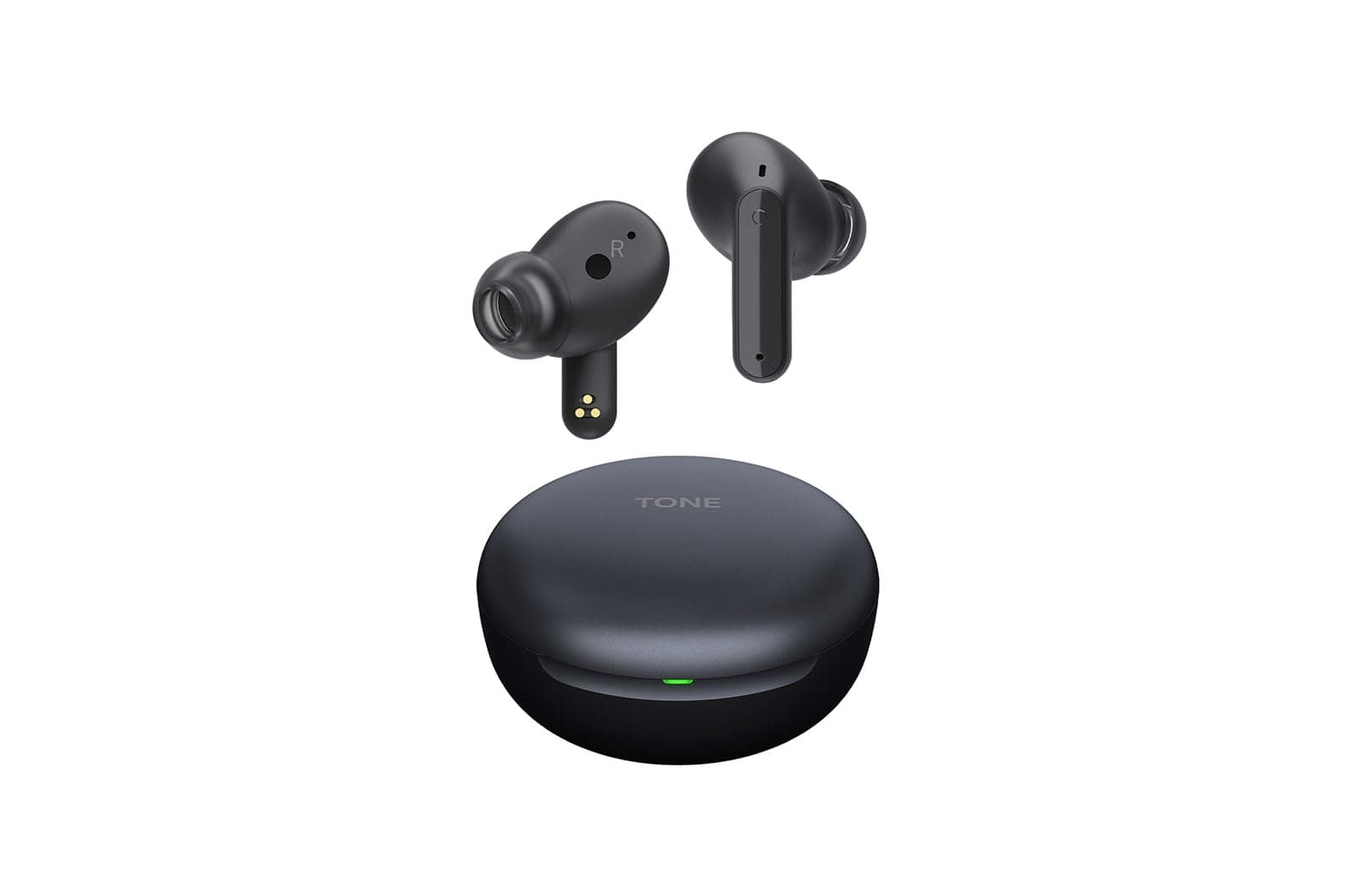 LG TONE Free True Wireless Bluetooth Earbuds FP5 - Active Noise Cancelling, Black