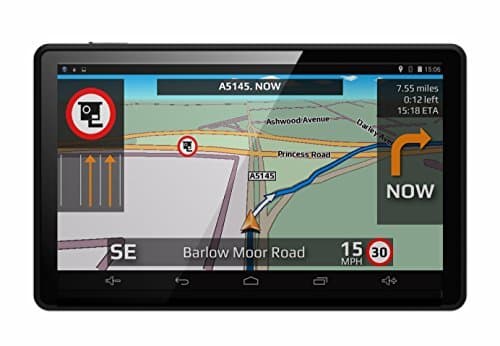 Aguri CarGT520 DVR LIVE sat nav with built-in dash cam with UK & Ireland mapping
