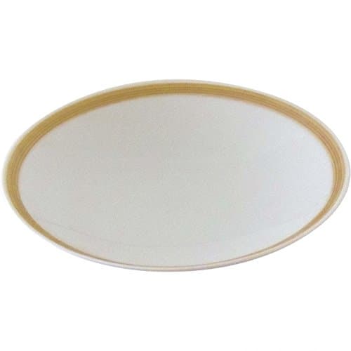 Hakusan porcelain rust 6 Japanese dish