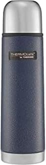 Thermos Stainless Steel Flask, 1 l, Hammertone Blue