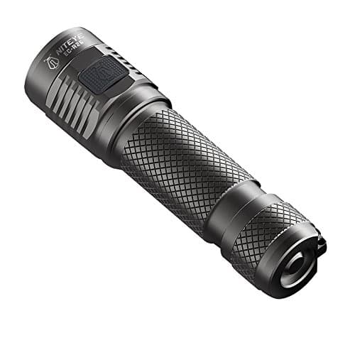 Niteye EC-R26 Compact Outdoor Flashlight with XP-L LED & 1080 Lumens, Black
