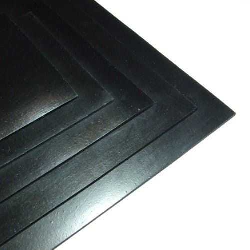 Neoprene Rubber Sheet 5mm Thick 20cm x 30cm