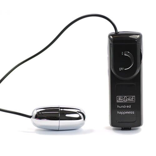 Powerful Multi-Speed Egg Vibrating Massager Body Relaxing Bullet (Black)