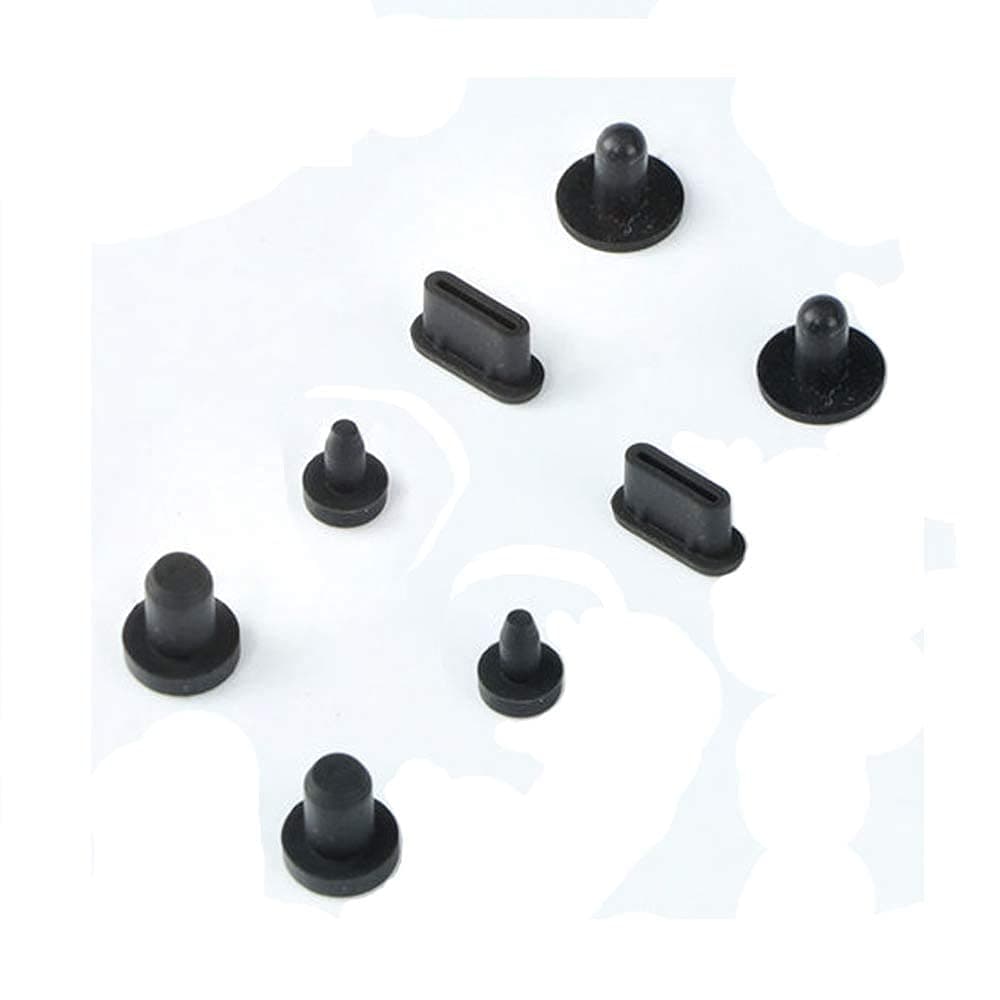 BestforYou 2Sets Dust Plug for FiiO M11 / M11 Pro / M15 / M9 / X5 III Shanling M6 M6 Pro For iRiver iBasso HiFi Player 4.4MM 3.5MM 2.5MM Type C Jack (Pack of 2)