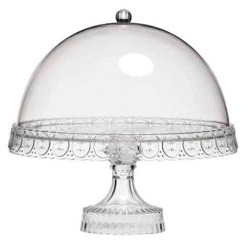 CAKE - Clear Acrylic Traditional Cake Stand with Dome