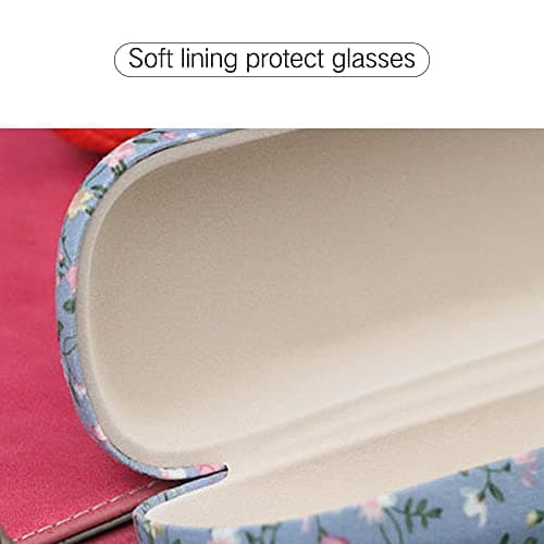 Yellow flower eyeglasses case