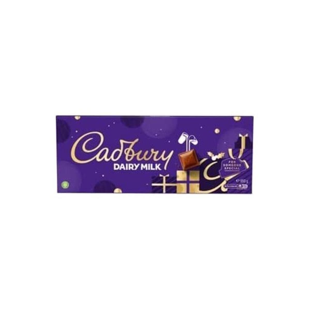 Cadbury Dairy Milk Chocolate Bar, 850 g