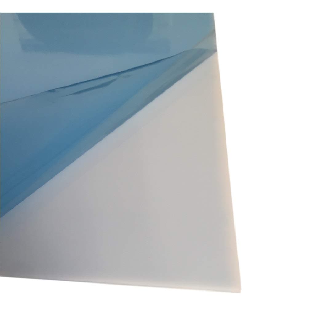 8 mm Perspex Acrylic Sheet Dimensions: approx. 1010 x 500/Milky Opal PMMA