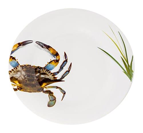 Galleyware Blue Crab Dinner Plates (Set of 6)