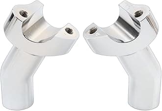 Liru Pullback Handlebar 3 1/2" Clamp Risers Chrome CNC for Harley Dyna for Softail for Sportster for Street bob Motorbike