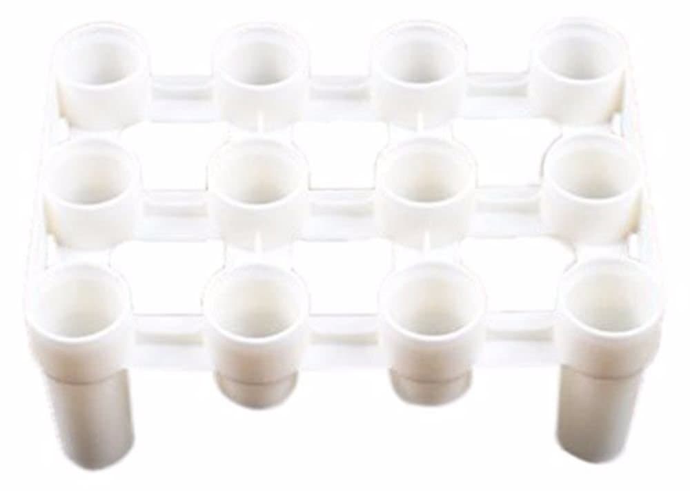 FastRack Bottle Drying Rack - Bottle Drying Tree alternative; Dry & Store your Wine or Bomber/Belgian Bottles; Perfect addition to your Wine Fermentation Kit (FastRack12 Tray)