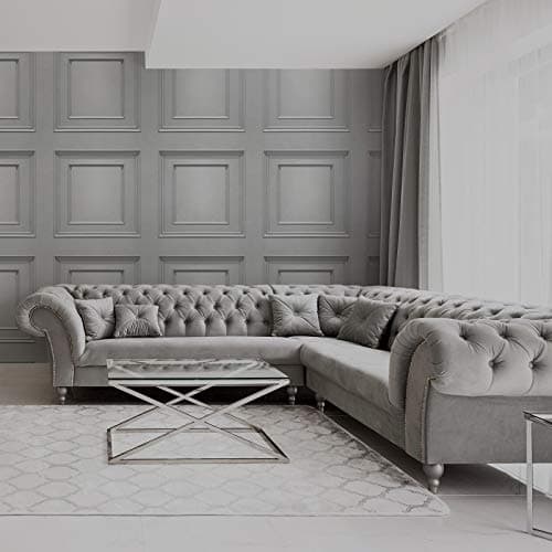 Grey Full Roll Amara Wood Panel Effect Wallpaper Textured Vinyl