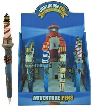 Lighthouse Pen Collectible, 6-inch (1-pc Random)