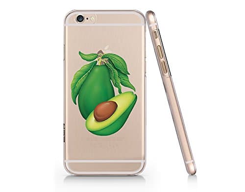 Avocado Slim Transparent Plastic Phone Case for Iphone 6 6s ^_^ Yurishop (VA1116.6sl)
