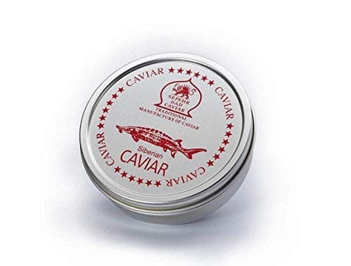 Siberian Caviar Sturgeon roe 125g