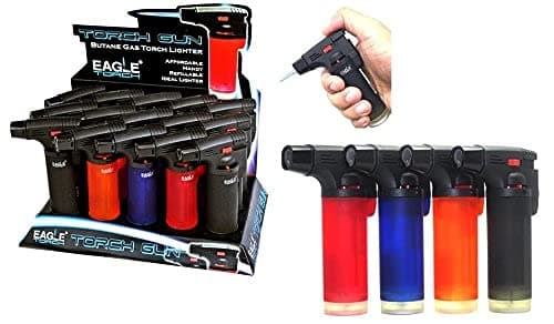 Eagle Side Torch Refillable Lighter 15per Tray