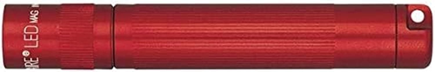 Original Solitaire 1 Cell Torch AAA Flashlight Torch Light SJ3A036Y Red