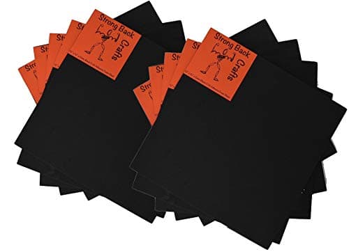 10 Pack Super Sticky Self Adhesive 6mm High Density EVA Foam Sheets-10in x 10in (10" x 10") by 6mm- Extra Strong-specifically formulated for Applications requiring Firm Adhesion