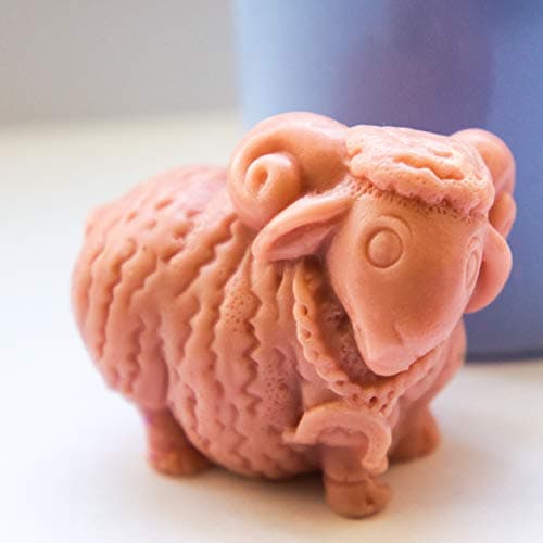 Soap Mold Little Lamb 3D Silicone Molds