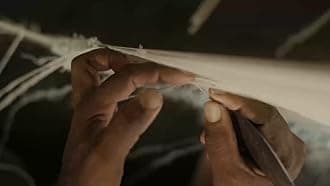 Carpetify Modern Geometric 3D Textured Thick and Soft Shaggy Fur Rug & Carpet (4x4 Feet - Square Shape, Color - Charcoal Multi)