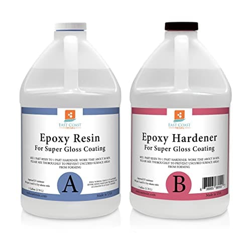 EPOXY Resin 2 Gallon Kit, General Purpose (Coating, Table Tops, Casting) Clear