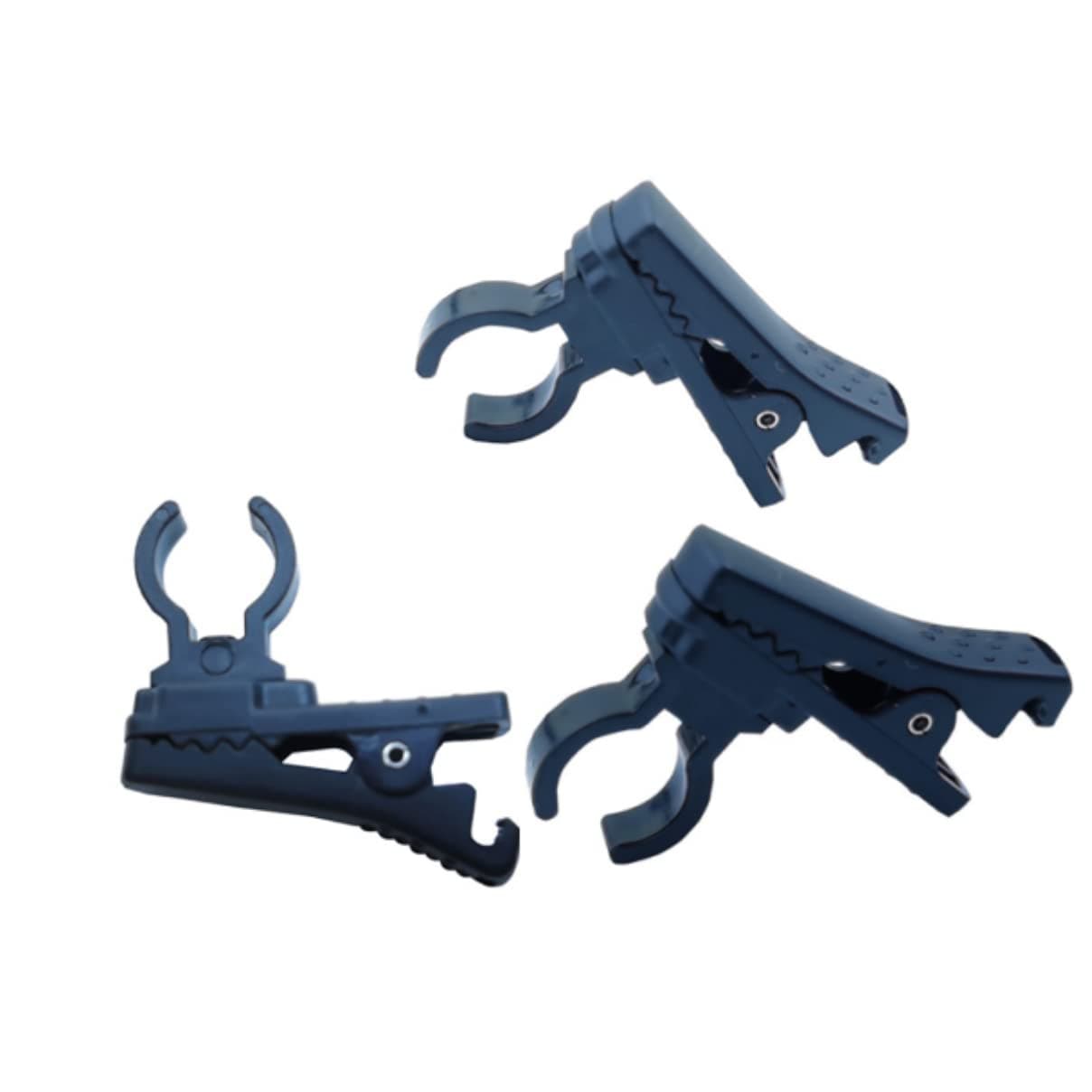 KicadaLavalier Microphone Clip, 3PCS ABS Plastic Tie Clips Lapel Microphone Replacement Kit, 6.5mm Collar Clip for Sony UWP Saramonic Sennheiser Boya Lavalier Mics Lapel Clip