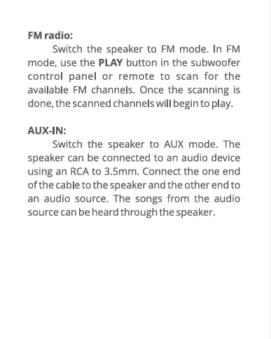 Zebronics BT4440RUCF 4.1 Channel Multimedia Speakers