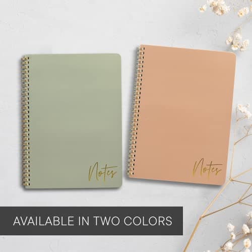 Beautiful Meeting Notebook For Work Organization - Easily Take Notes And Keep Agendas on Track - The Perfect Office Planner Supplies for Women & Men to Professionally Manage Business Projects - Pink