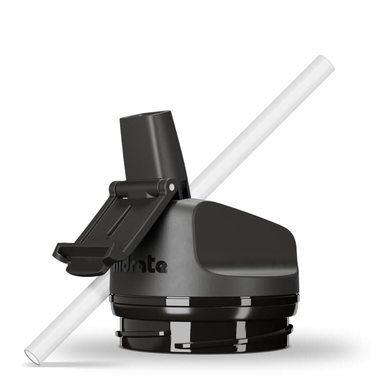 Hidrate Spark PRO 21oz Black Straw Lid