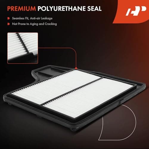A-Premium Engine Air Filter Compatible with Nissan Altima 2013 2014 2015 2016 2017 2018, L4 2.5L, Rigid Panel, Replace# CA11450, 165463TA0A