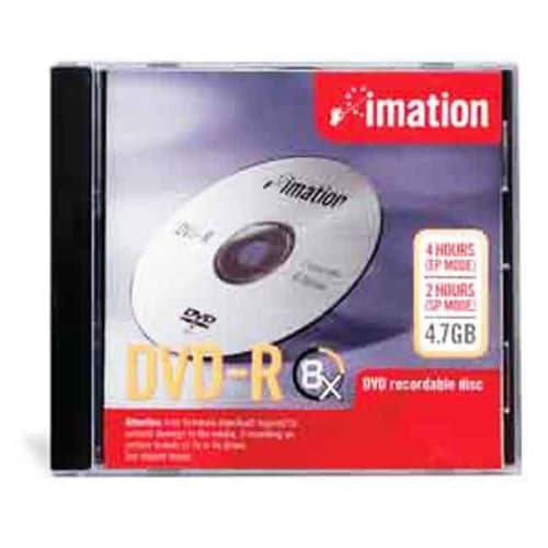 Imation DVD-R x 1-4.7 GB - storage media (17157)