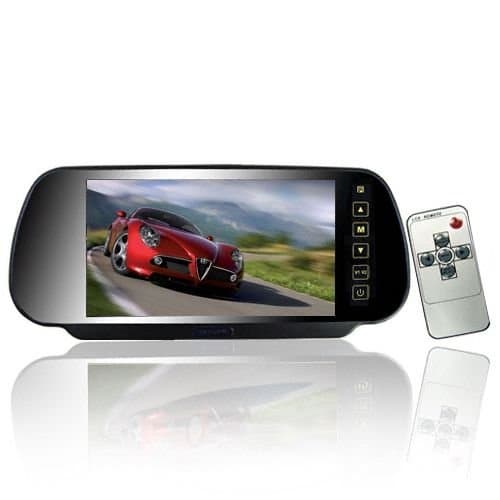 Touch Button Control 7 Inch Rearview Mirror Monitor Screen System Rear view vision