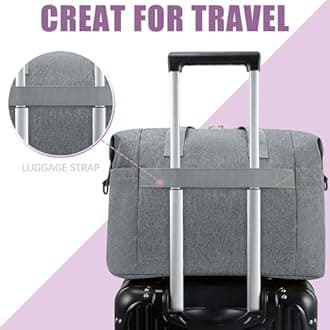 Tuwubi Diaper Bag Tote,Baby Diaper Bag with Pacifier Case Large Travel Diaper Tote Caddy for Mom and Dad Multifunction Large Baby Bag - M-Light Grey