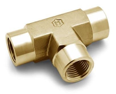 Brass Tee - Female Thread NPT - 3/4 NPT