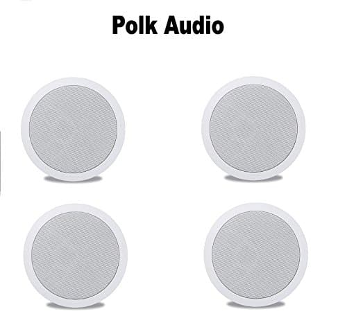Polk Audio (2 Pairs) MC60 High Performance in-Ceiling Speaker Bundle