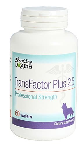 Healthy Dogma TransFactor Plus 2.5 Immune Supplement for Dogs (60 wafers)