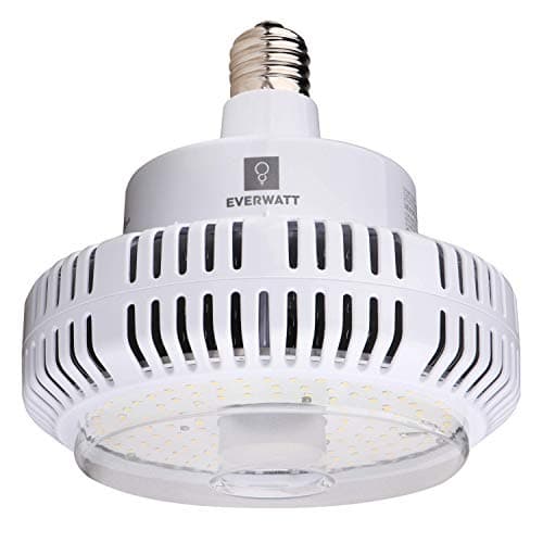100W LED High-Efficiency High Bay Bulb, E39 Mogul, 400W Metal-Halide Replacement, 5000K, 13000 Lumens, for Daylight Shop Lamp for Warehouses, Garages, Barns, Ceiling …