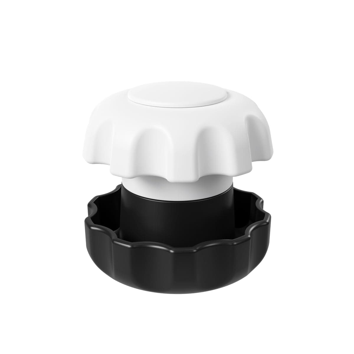 EZY DOSE Crush Pill, Vitamins, Tablets, Crusher and Grinder with Storage Compartment, Kids, Pets, Elderly, Effortlessly Crushes Medications into Fine Powder, Easy-to-Use Design, Black, BPA Free